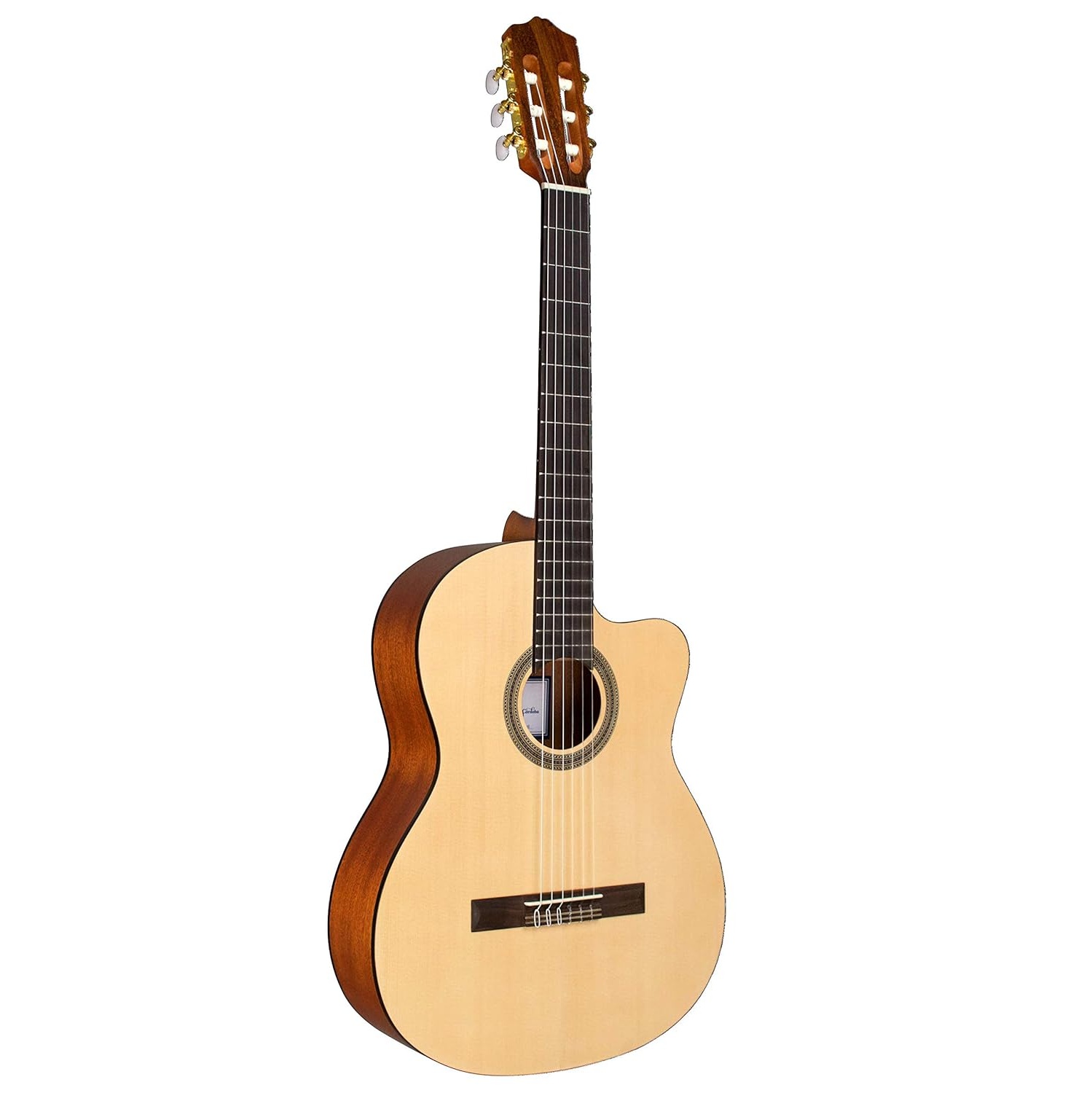 Cordoba C1M-CE Acoustic-Electric Cutaway Nylon String Classical Guitar Natural online in India at johnsmusicin at the lowest price Online price in India