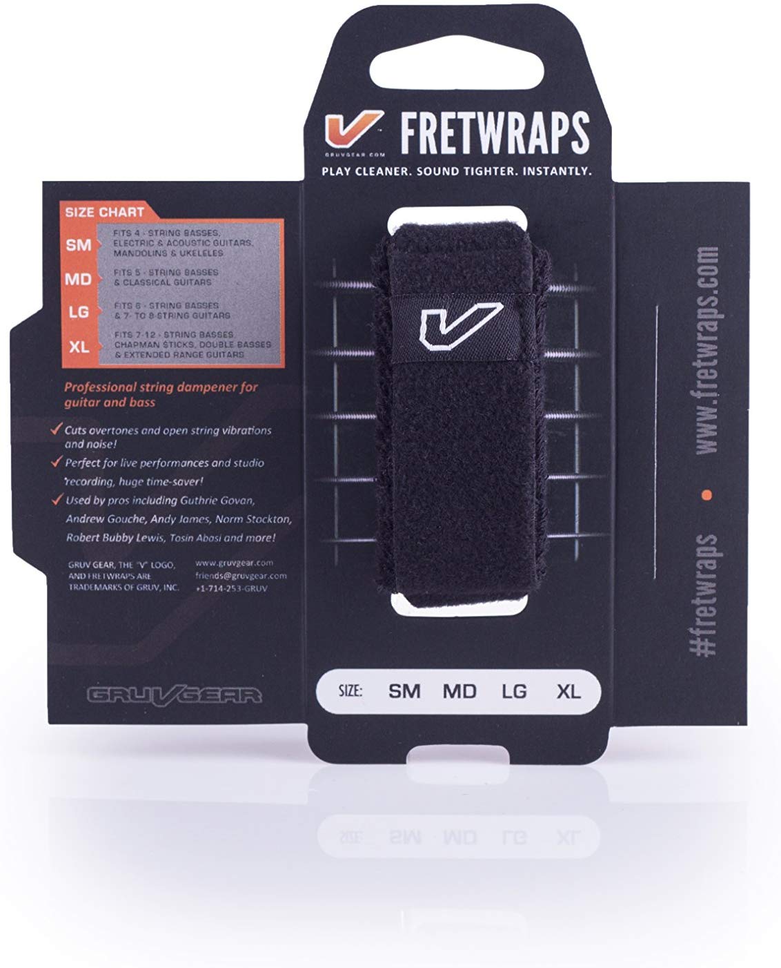 Gruv Gear FretWraps String Muter 1-Pack - Medium