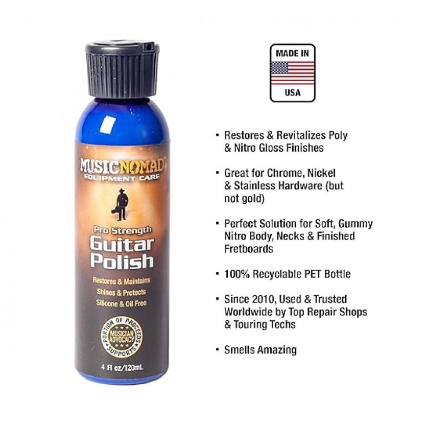 Music Nomad Guitar Polish - Pro Strength Formula MN101 Online price in India