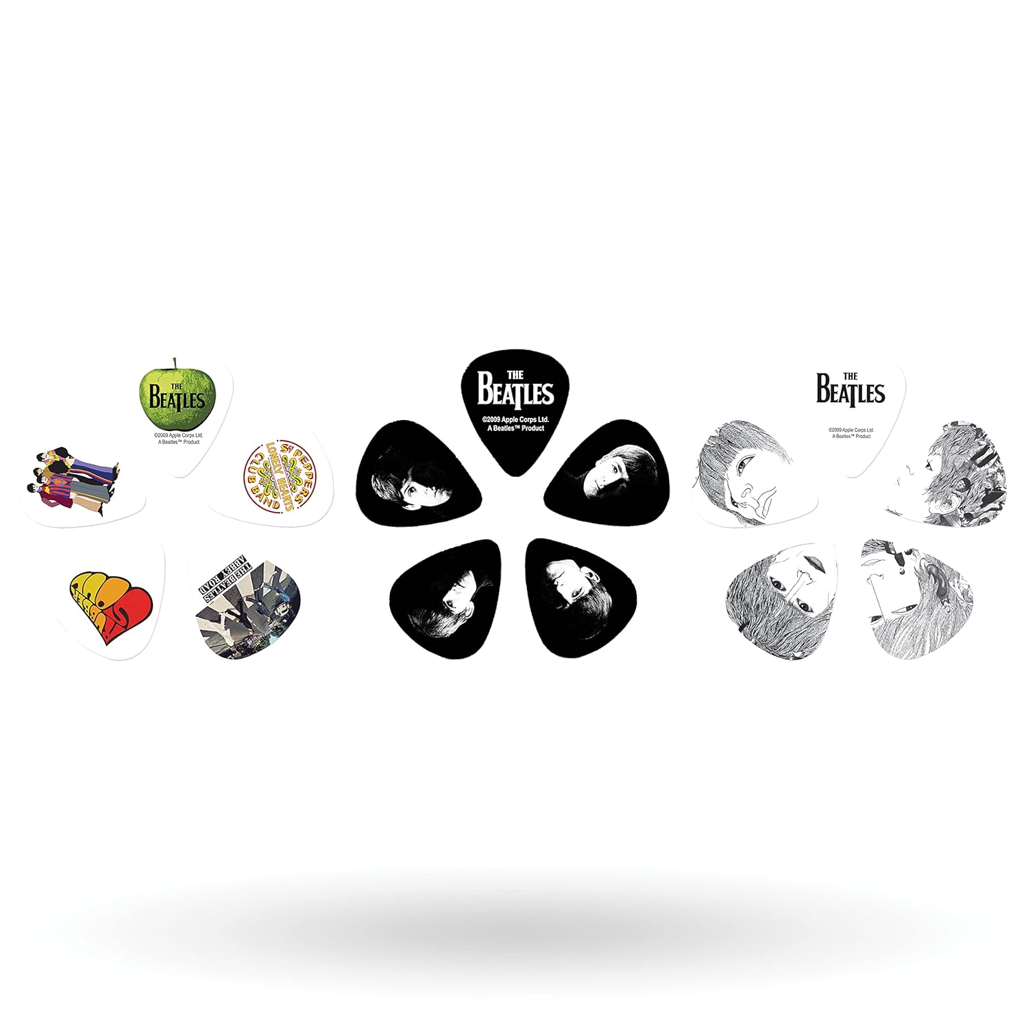 Planet Waves 1CAB4-15BT1 Beatles Signature Guitar Pick Tin online in India at johnsmusicin at the lowest price Online price in India