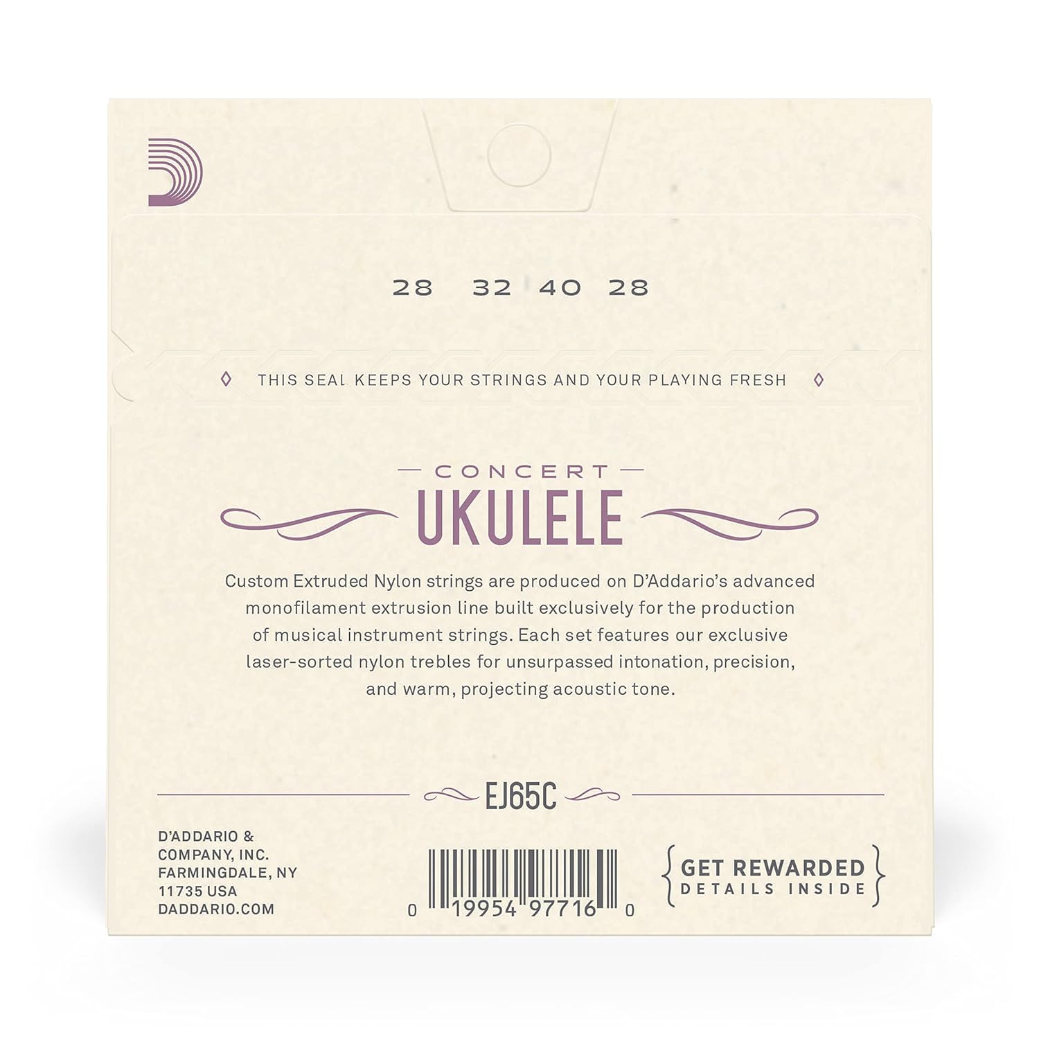 Daddario EJ65C Ukulele Strings online in India at johnsmusicin at the lowest price Daddario EJ65C Ukulele Strings Online price in India