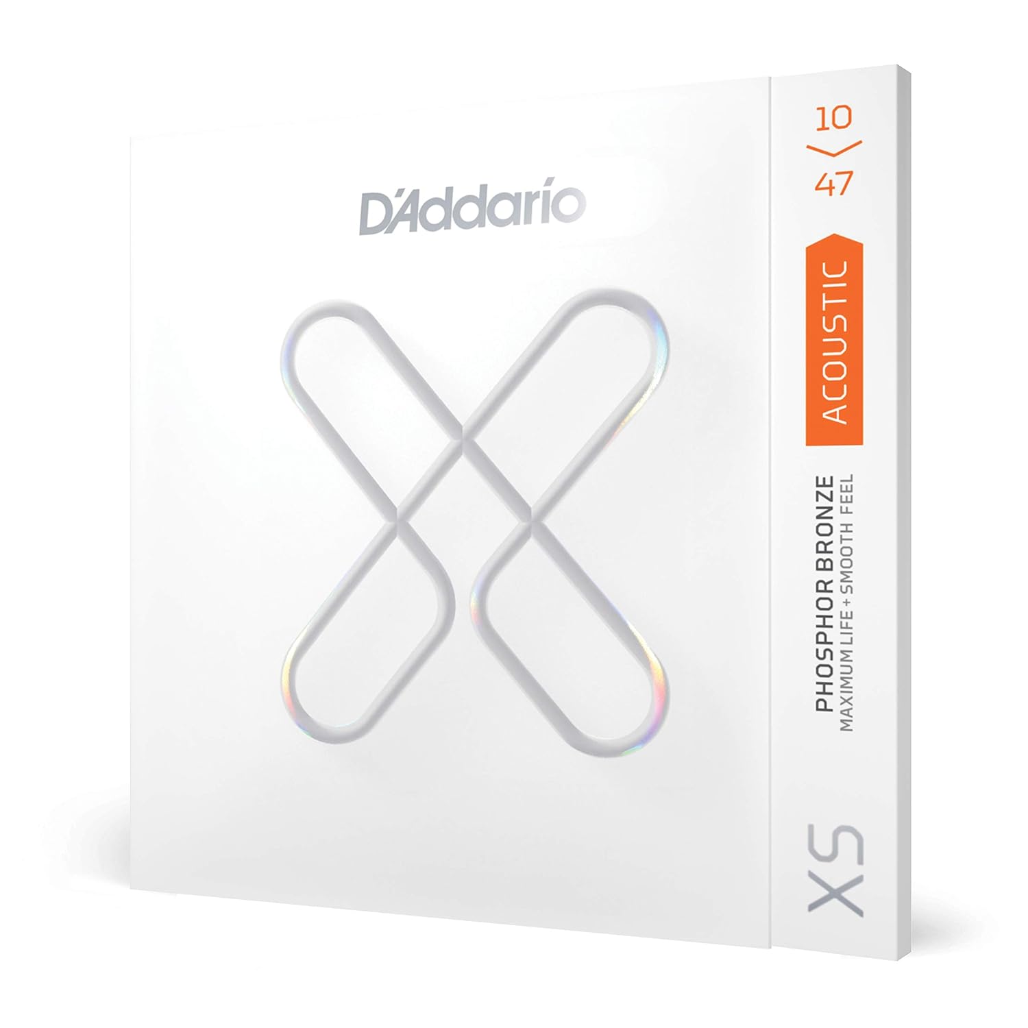DAddario XS Acoustic Guitar Coated Strings Phosphor Bronze Extra Light 10-47 XSAPB1047 online in India at johnsmusicin at the lowest price Online price in India