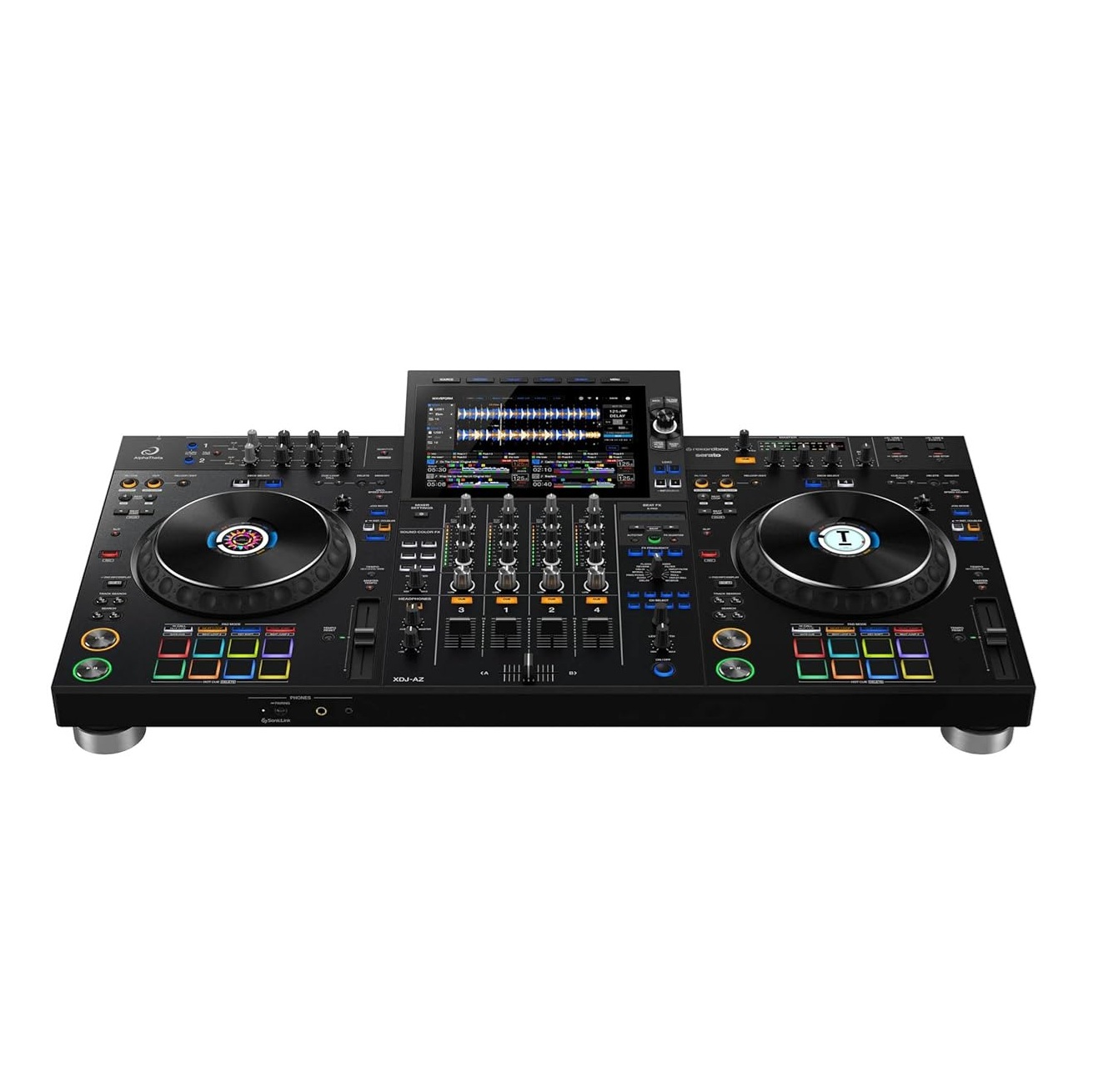 AlphaTheta XDJ-AZ 4-channel Professional All-in-one DJ System online in India at johnsmusicin at the lowest price Online price in India