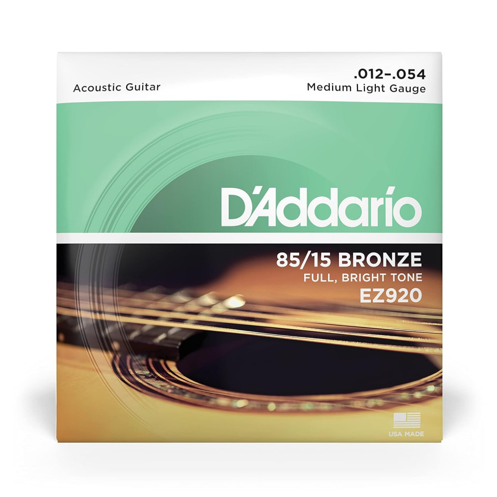 Image of DAddario Acoustic Guitar Strings 85/15 Bronze .012-.054 EZ920