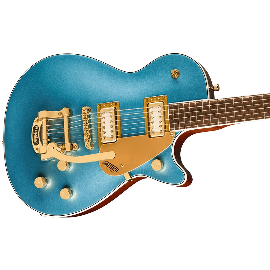 Gretsch Electromatic Pristine LTD Jet Single-Cut with Bigsby Laurel Fingerboard Electric Guitar Mako online in India at johnsmusicin at the lowest price Online price in India