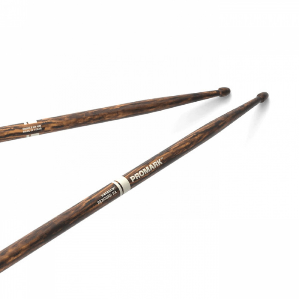 Image of ProMark R5AFG Rebound Firegrain Hickory Wood Tip Drumstick 5A