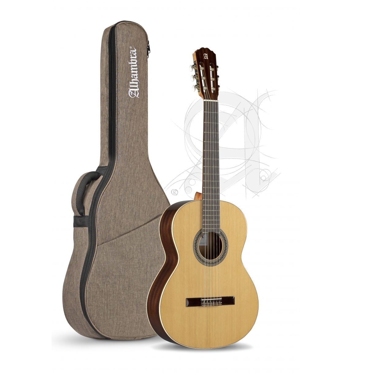 Alhambra 2CA Classical Spanish Guitar Online price in India