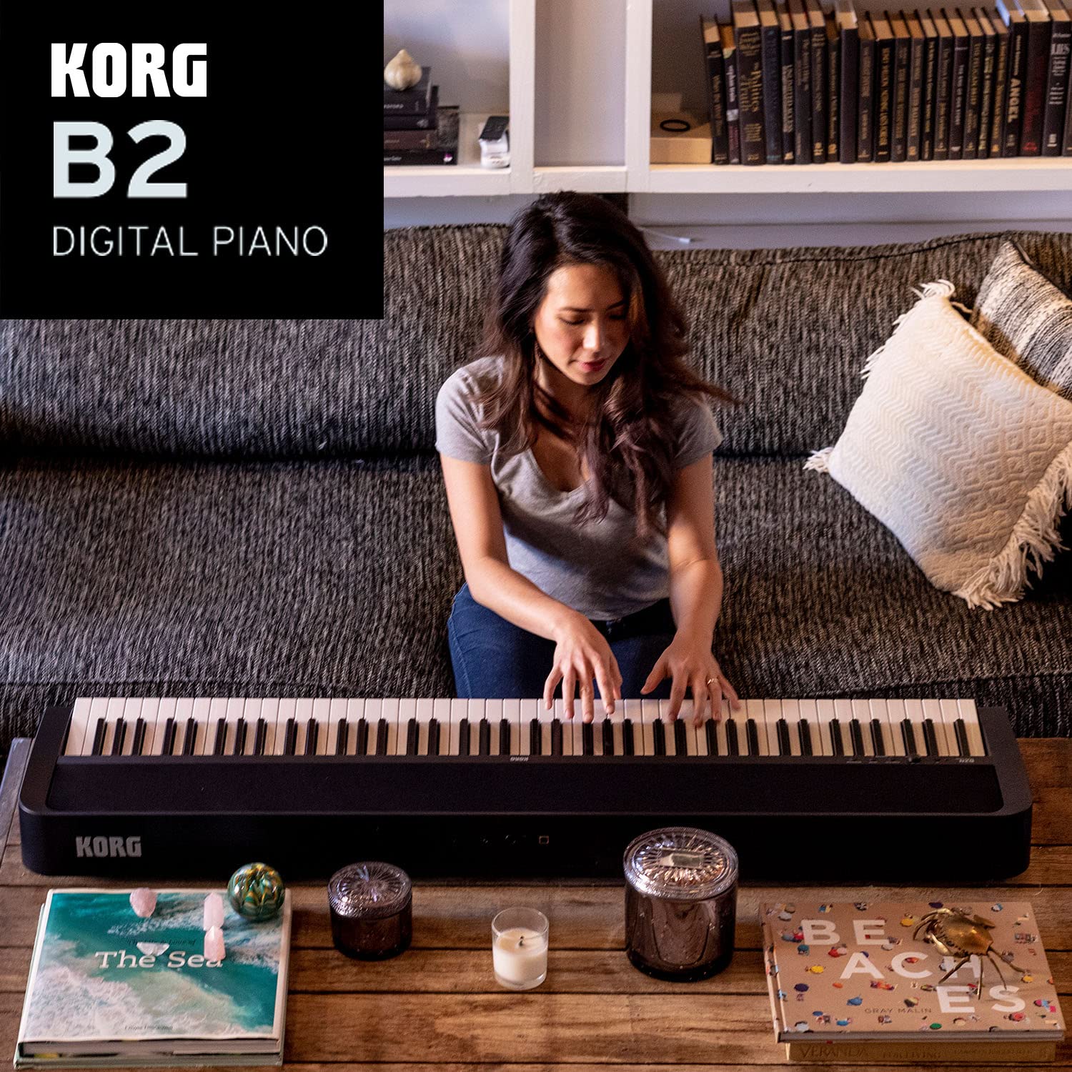 Korg B2 88-Key Digital Piano Online price in India
