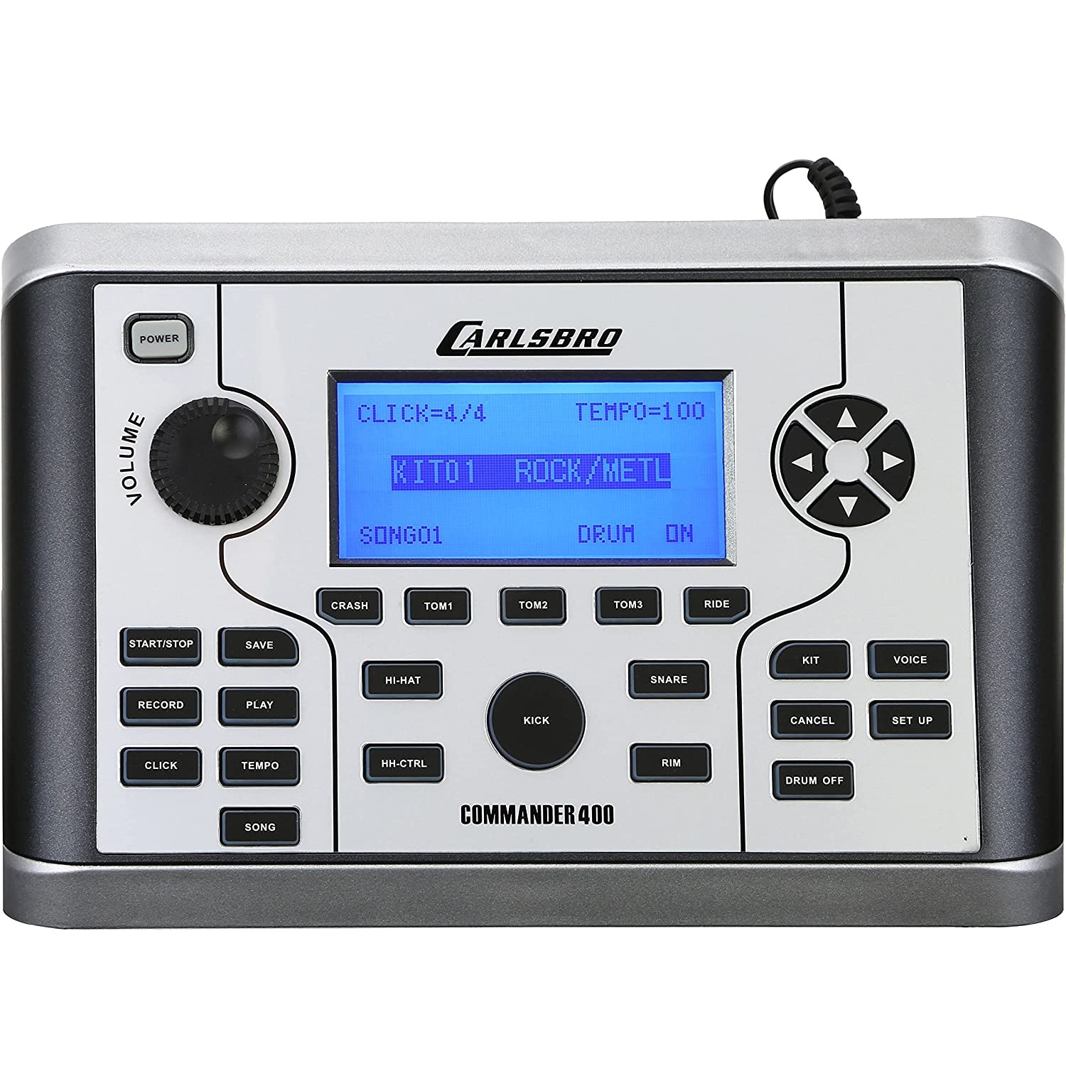 Carlsbro CSD400 8-Piece Electronic Drum Kit Online price in India