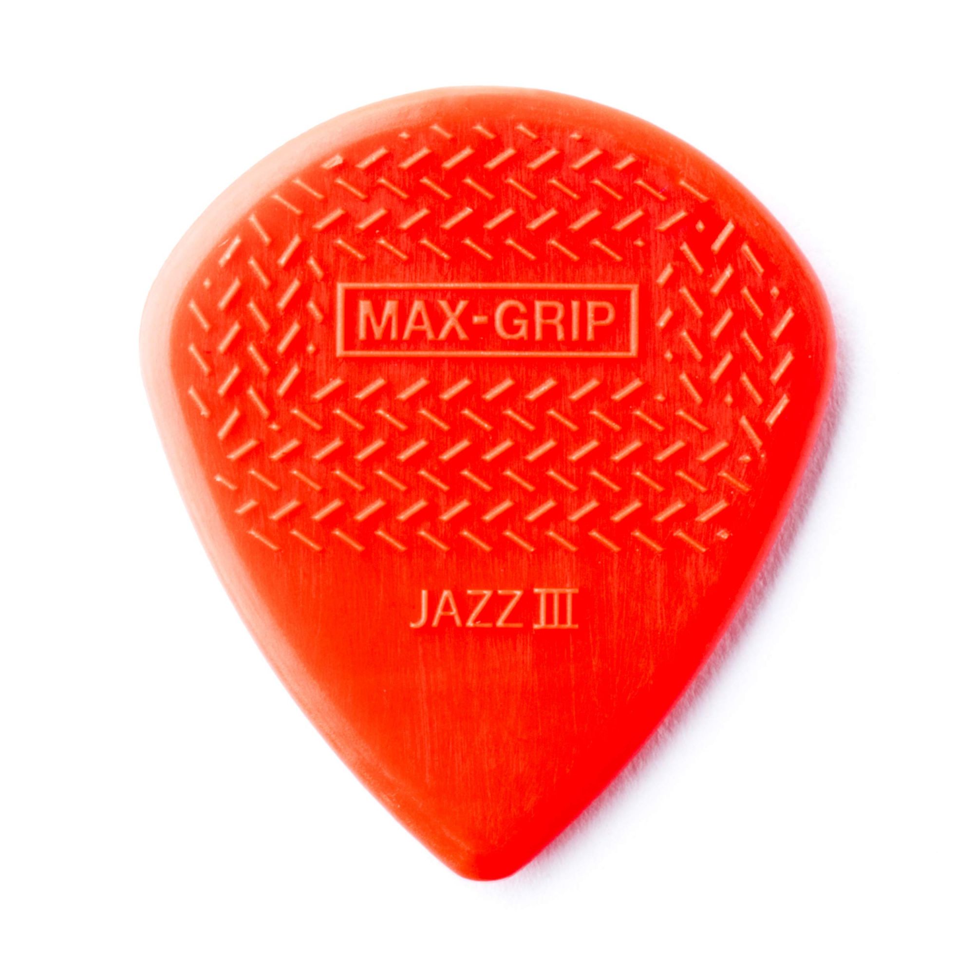 Dunlop 471R3N Nylon Max Grip Jazz III Guitar Pick Online price in India