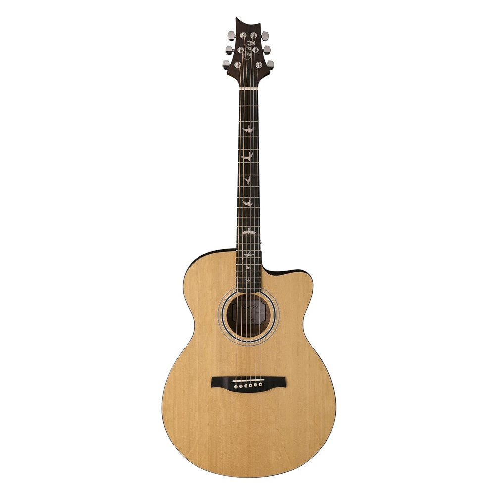 Image of PRS SE AX20E Angelus Cutaway 6 Strings Electro Acoustic Guitar With Gigbag Natural
