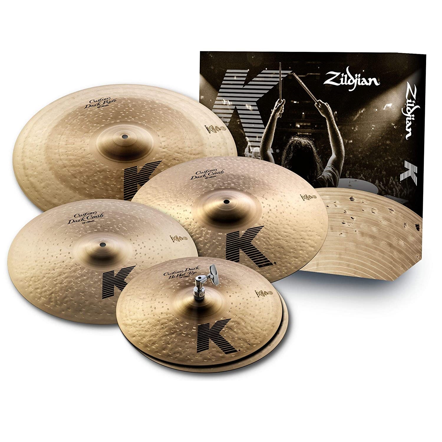 Zildjian K Custom Dark Cymbal Pack Online price in India