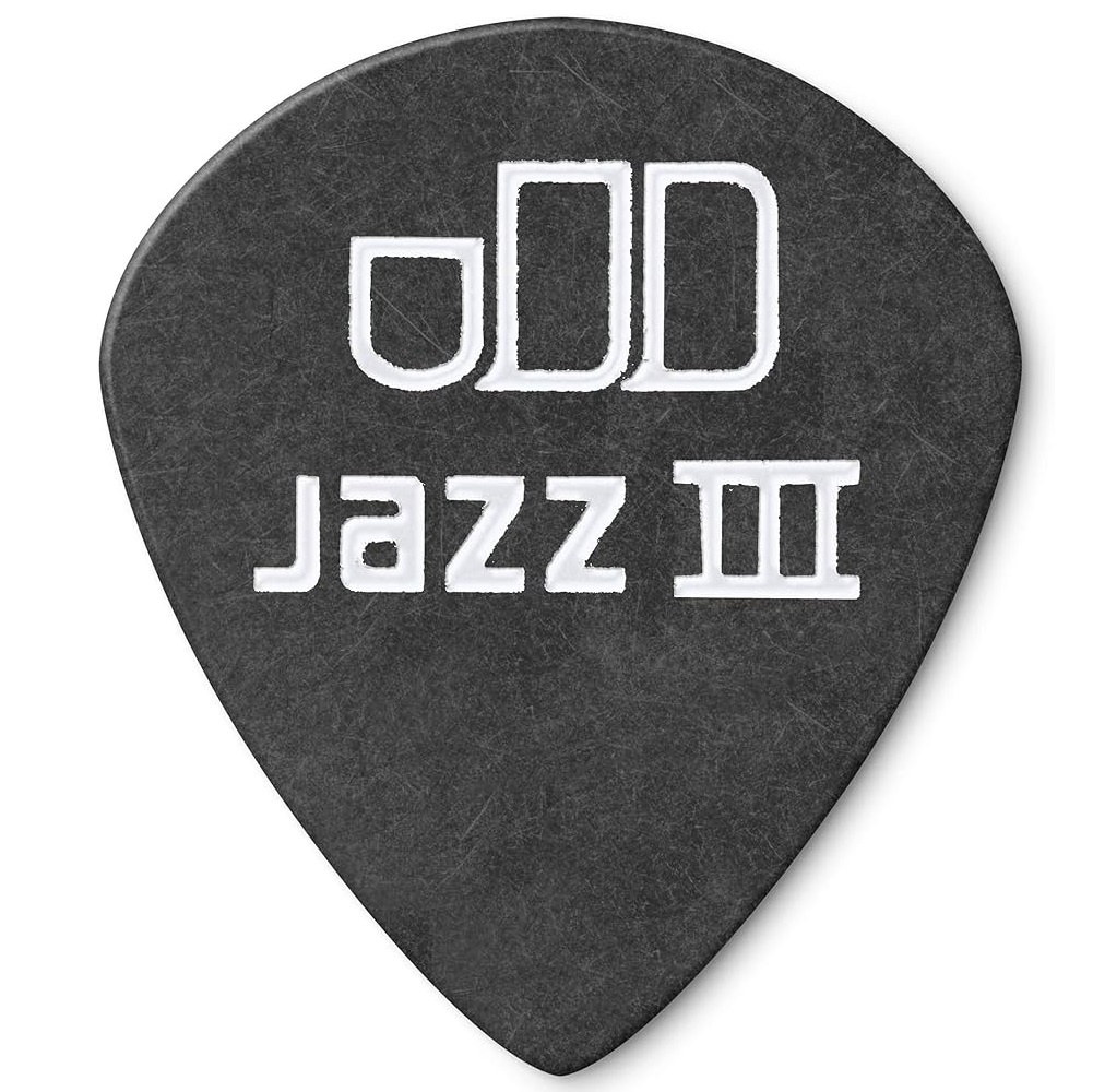 Dunlop 482R60 Tortex Pitch Black Jazz III