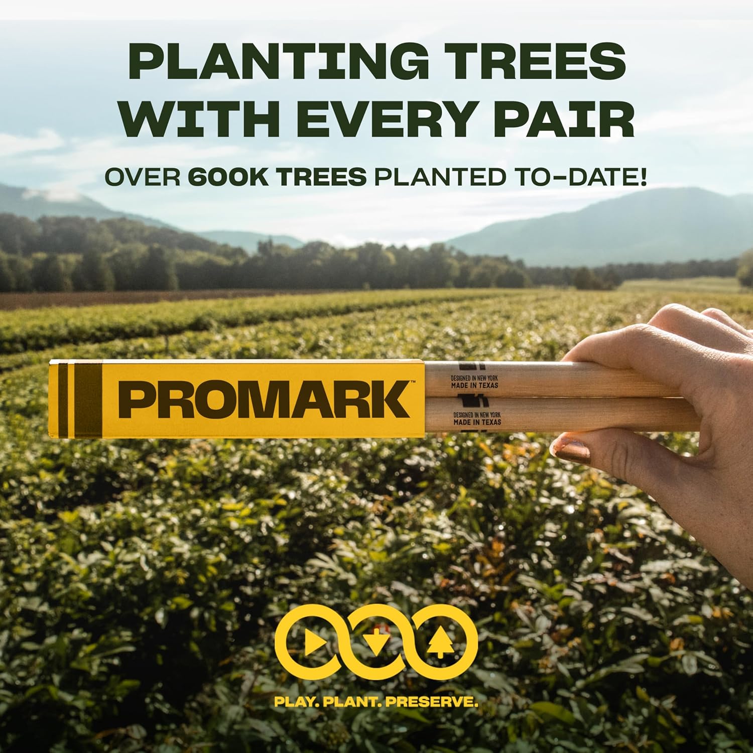 Promark ActiveGrip Mike Portnoy 420X Signature Drumsticks