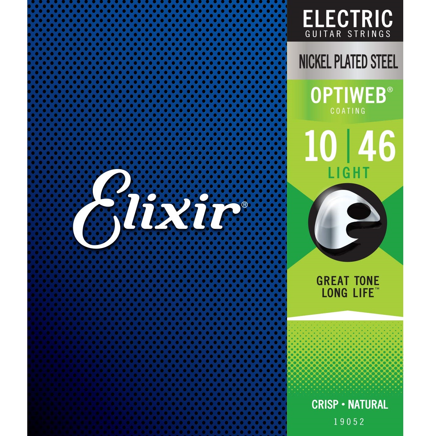 Elixir Strings 19052 Coated Nickel Electric Guitar Strings Light in India