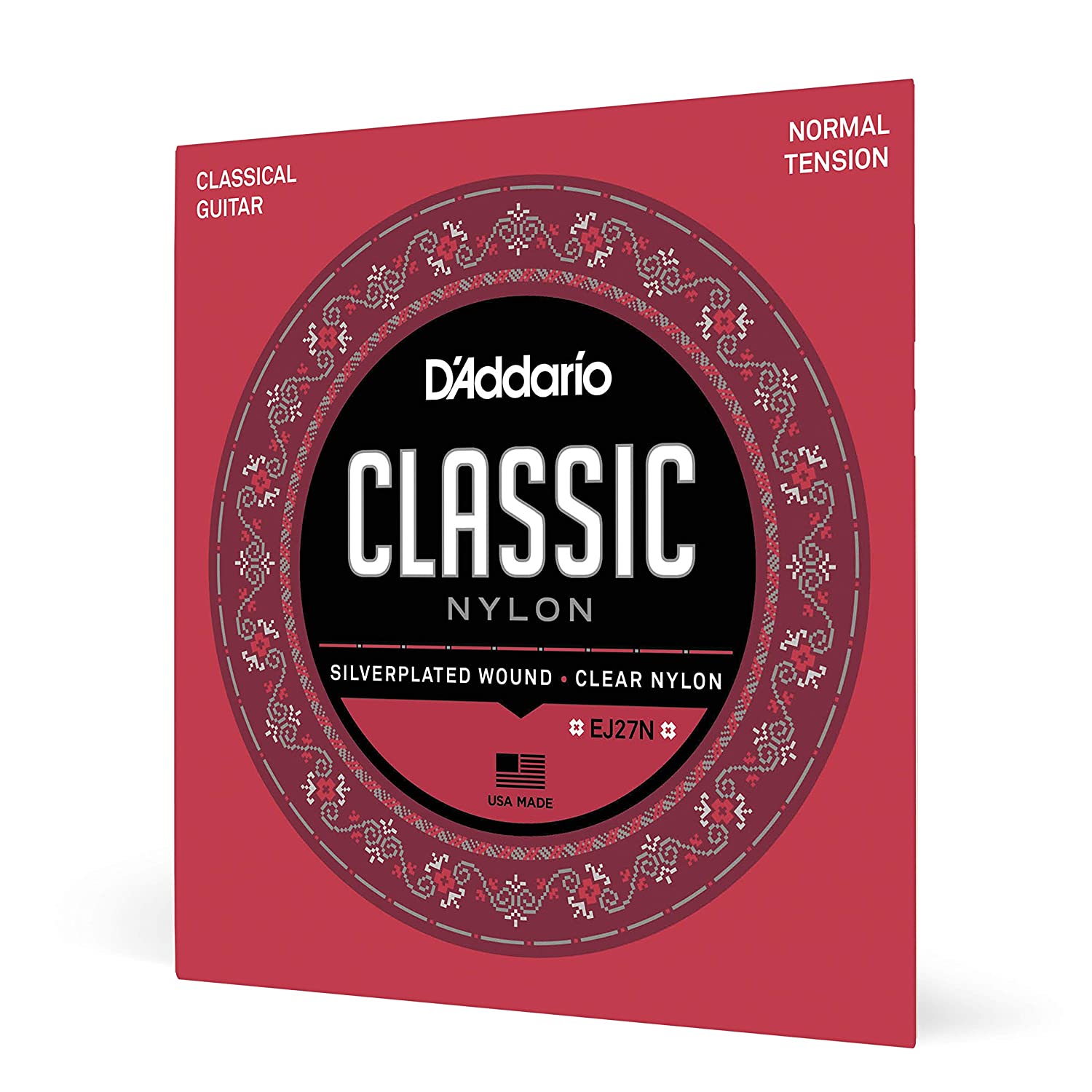 DAddario EJ27N Nylon Classical Normal Tension Guitar Strings Online price in India