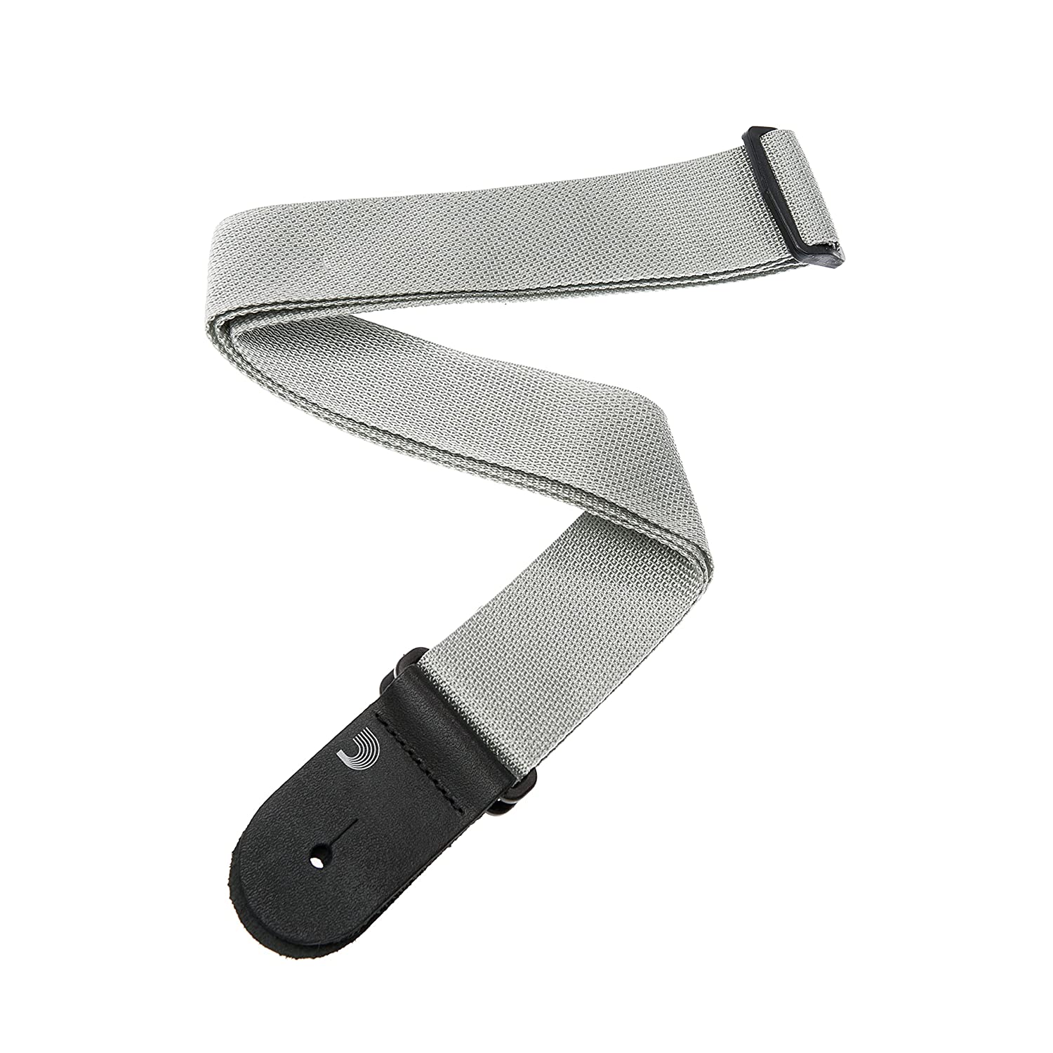 DAddario PWS105 Polypropylene Guitar Strap Silver Online price in India