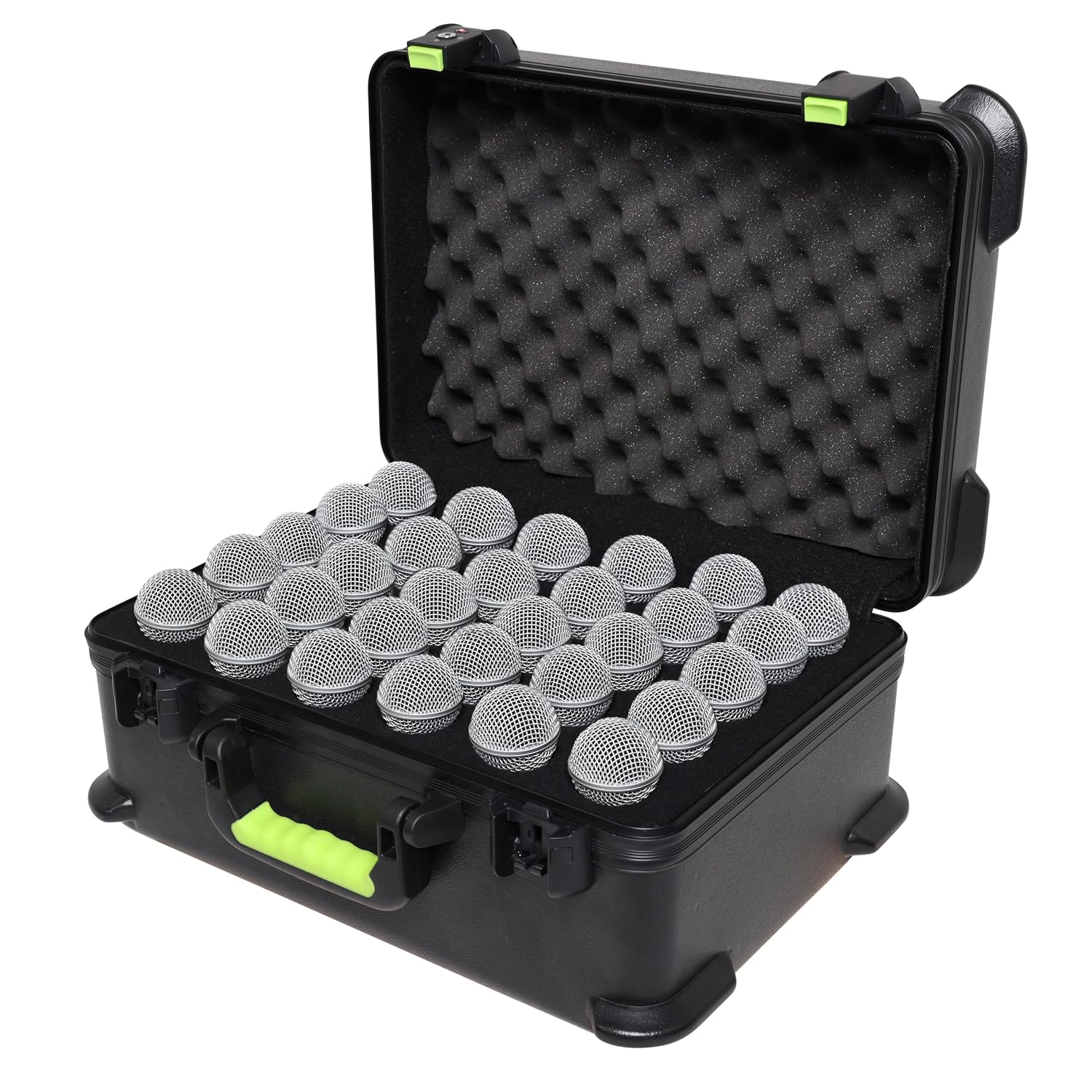 Shure SH-MICCASE30 Molded Case for 30 Wired Microphones online in India at johnsmusicin at the lowest price Online price in India
