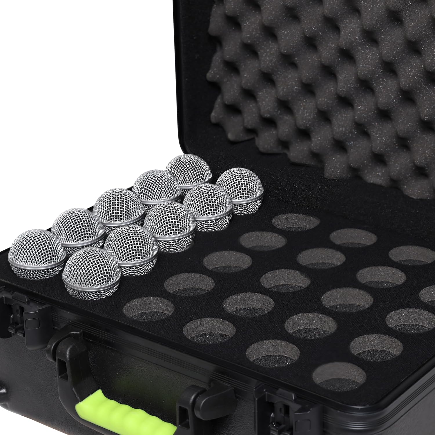 Shure SH-MICCASE30 Molded Case for 30 Wired Microphones online in India at johnsmusicin at the lowest price Online price in India
