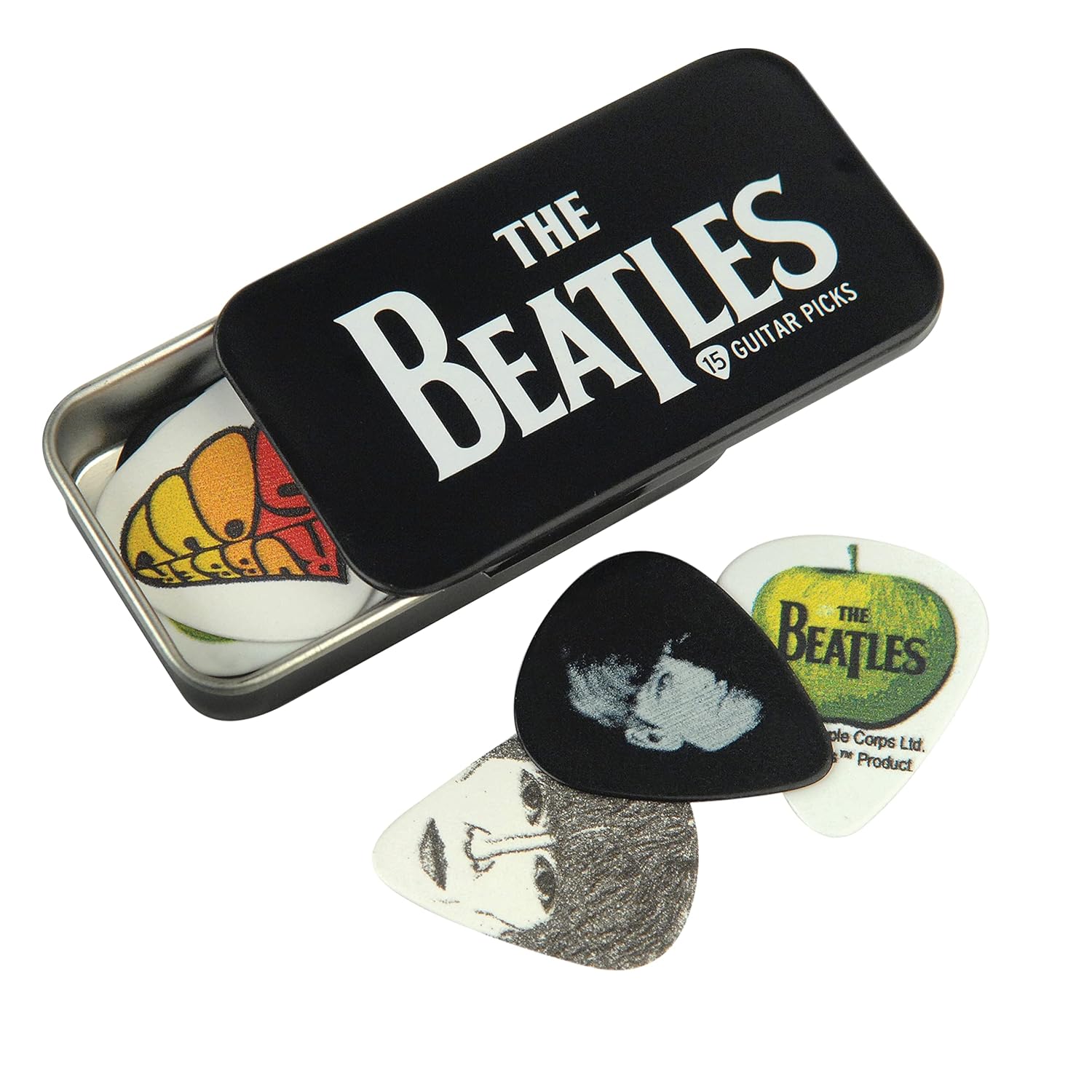 Planet Waves 1CAB4-15BT1 Beatles Signature Guitar Pick Tin online in India at johnsmusicin at the lowest price Online price in India