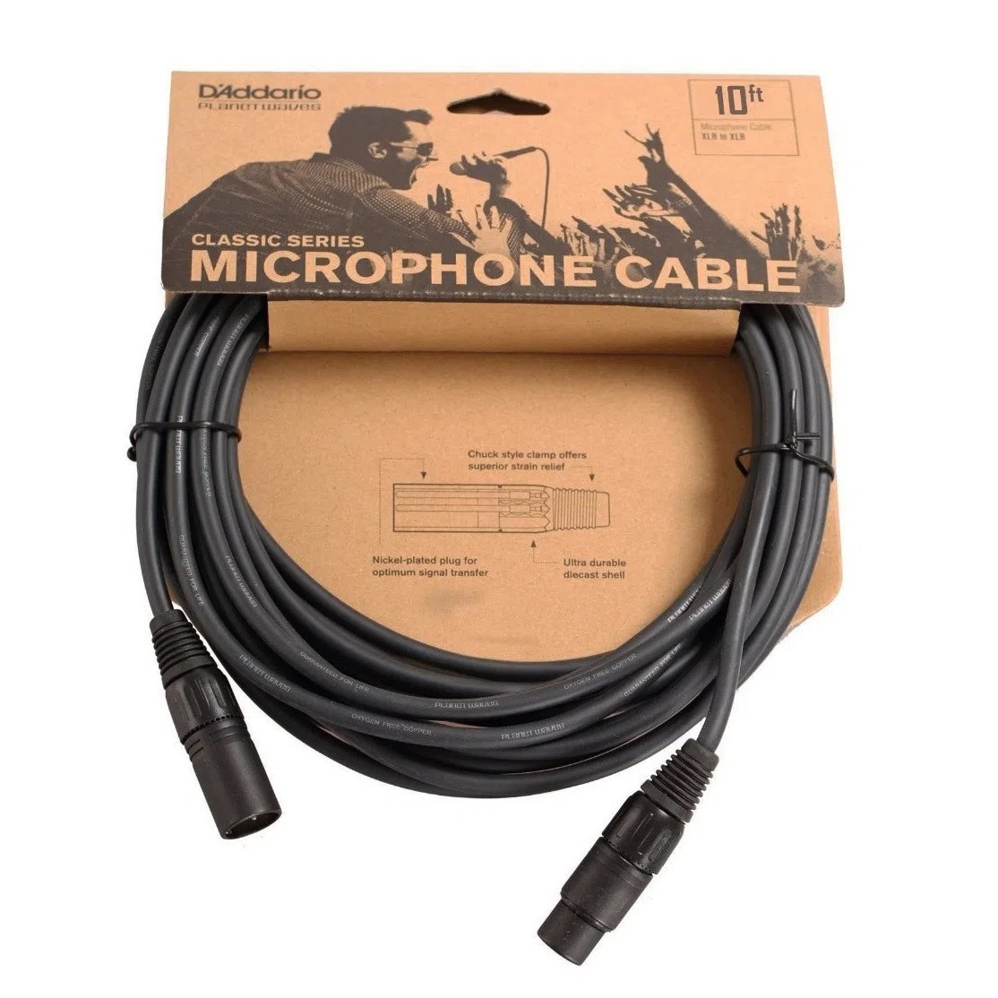 Planet Waves PW-CMIC-10 XLR Microphone Cable Online price in India