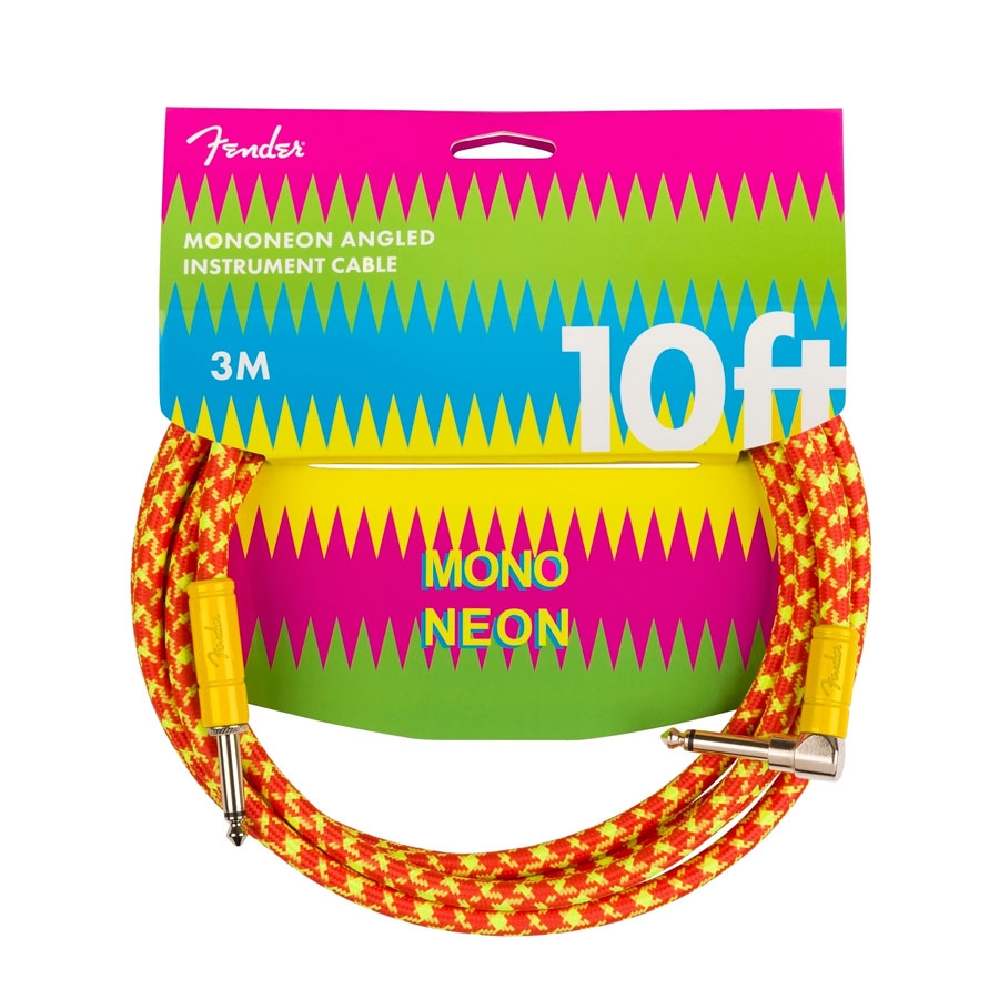 Fender MonoNeon 10ft Instrument Cable 0990810282 Orange online in India at johnsmusicin at the lowest price Online price in India