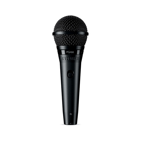 Shure PGA58-XLR Cardioid Dynamic Vocal Microphone online in India at johnsmusicin at the lowest price Online price in India