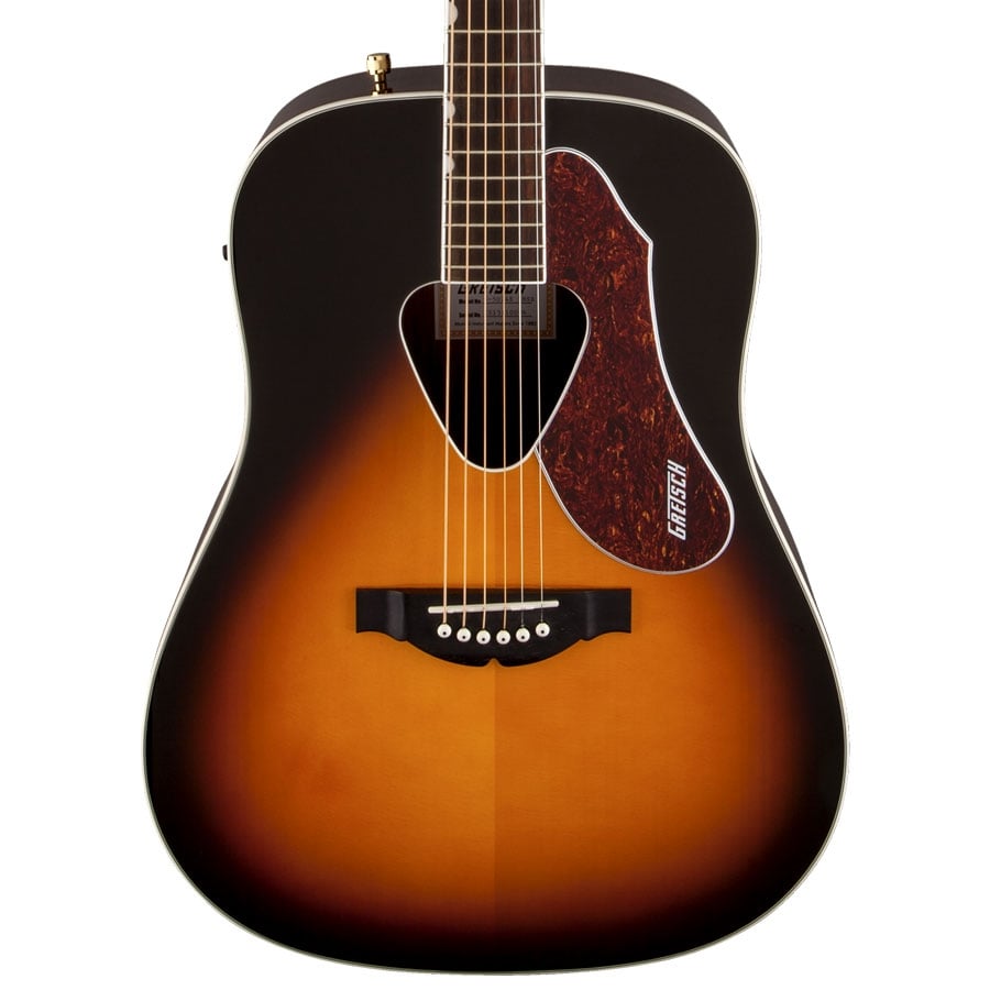Gretsch G5024E Rancher Dreadnought Electro Acoustic Guitar Sunburst online in India at johnsmusicin at the lowest price Online price in India