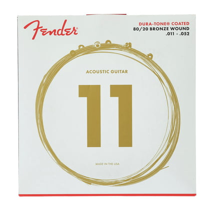 fender acoustic guitar strings