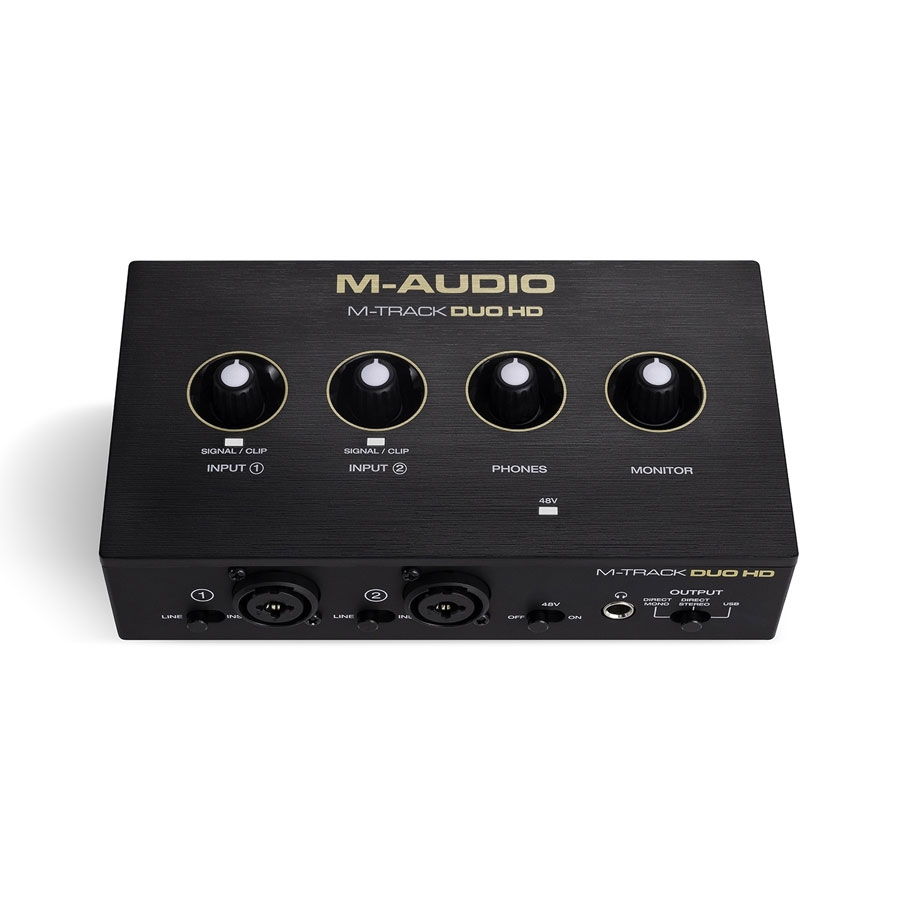 M-Audio M-Track Duo HD Audio Interface online in India at johnsmusicin at the lowest price Online price in India