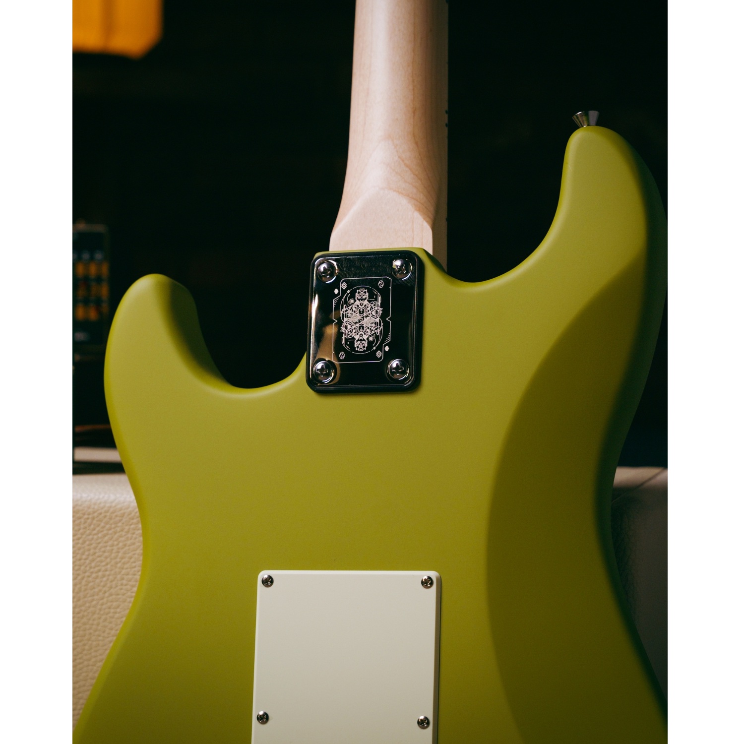 Strydom ST20M Laser Lime Electric Guitar HSS online in India at johnsmusicin at the lowest price Online price in India