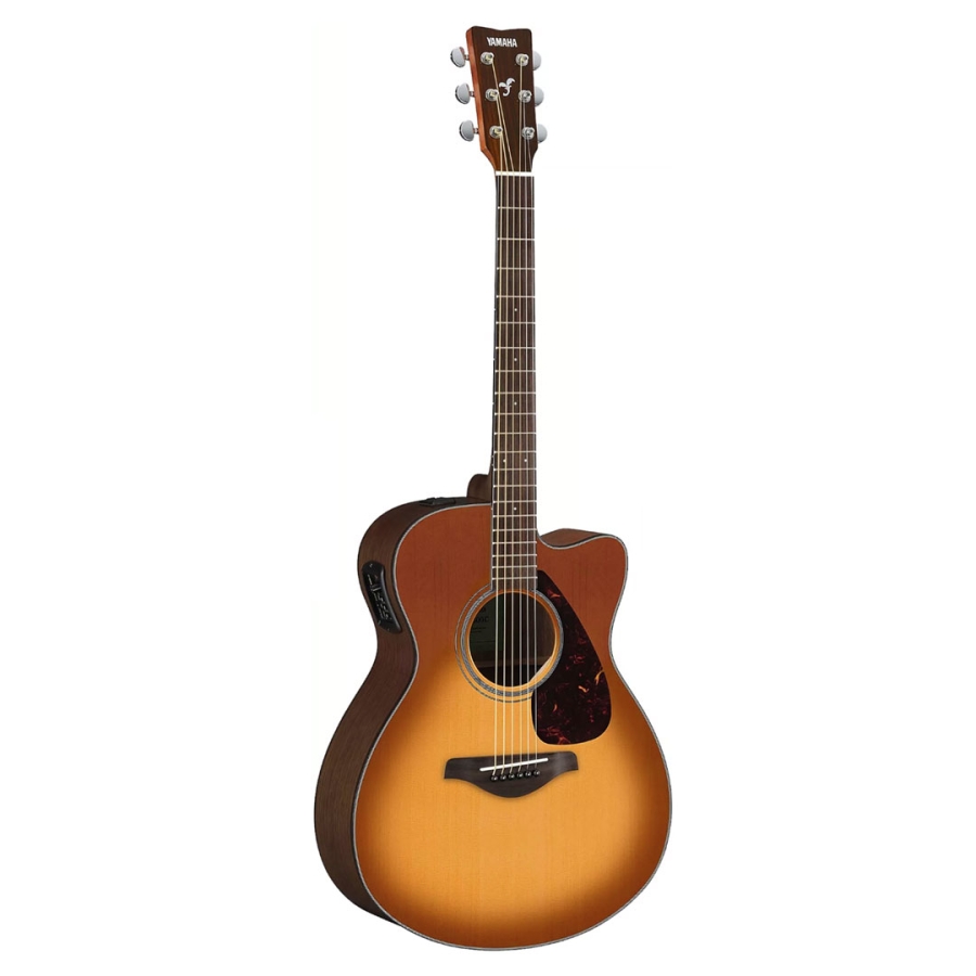 Yamaha FSX800C Concert Cutaway Electro-Acoustic Guitar Sand Burst Online price in India