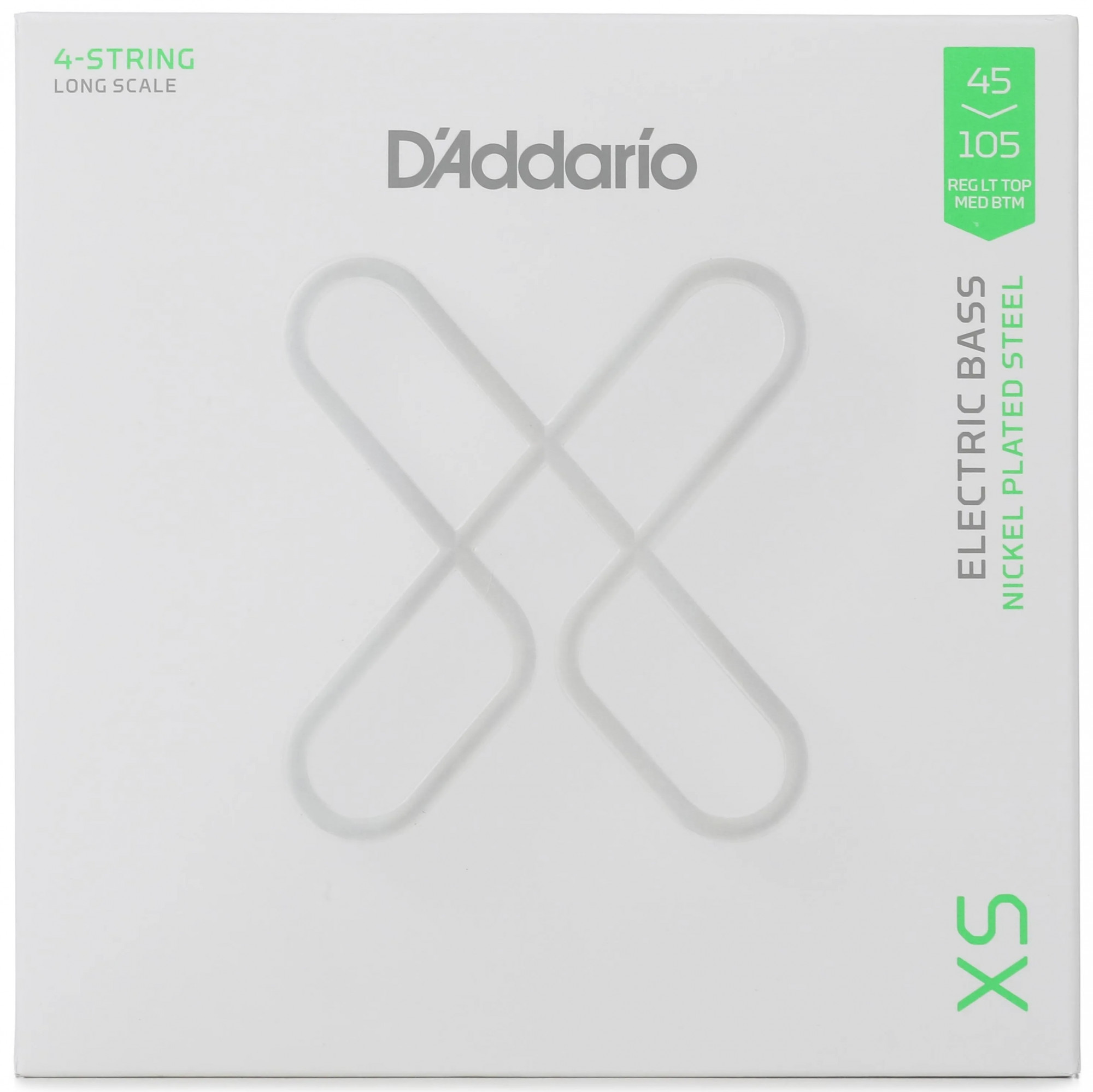 DAddario XSB45105 XS Nickel Electric Bass Guitar Strings 045-105 Light TopMedium Bottom online in India at johnsmusicin at the lowest price Online price in India