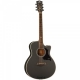 Kepma A1C Pro Acoustic Guitar Matt Black