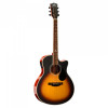 Kepma A1CE Pro Semi Acoustic Guitar Sunburst Glossy