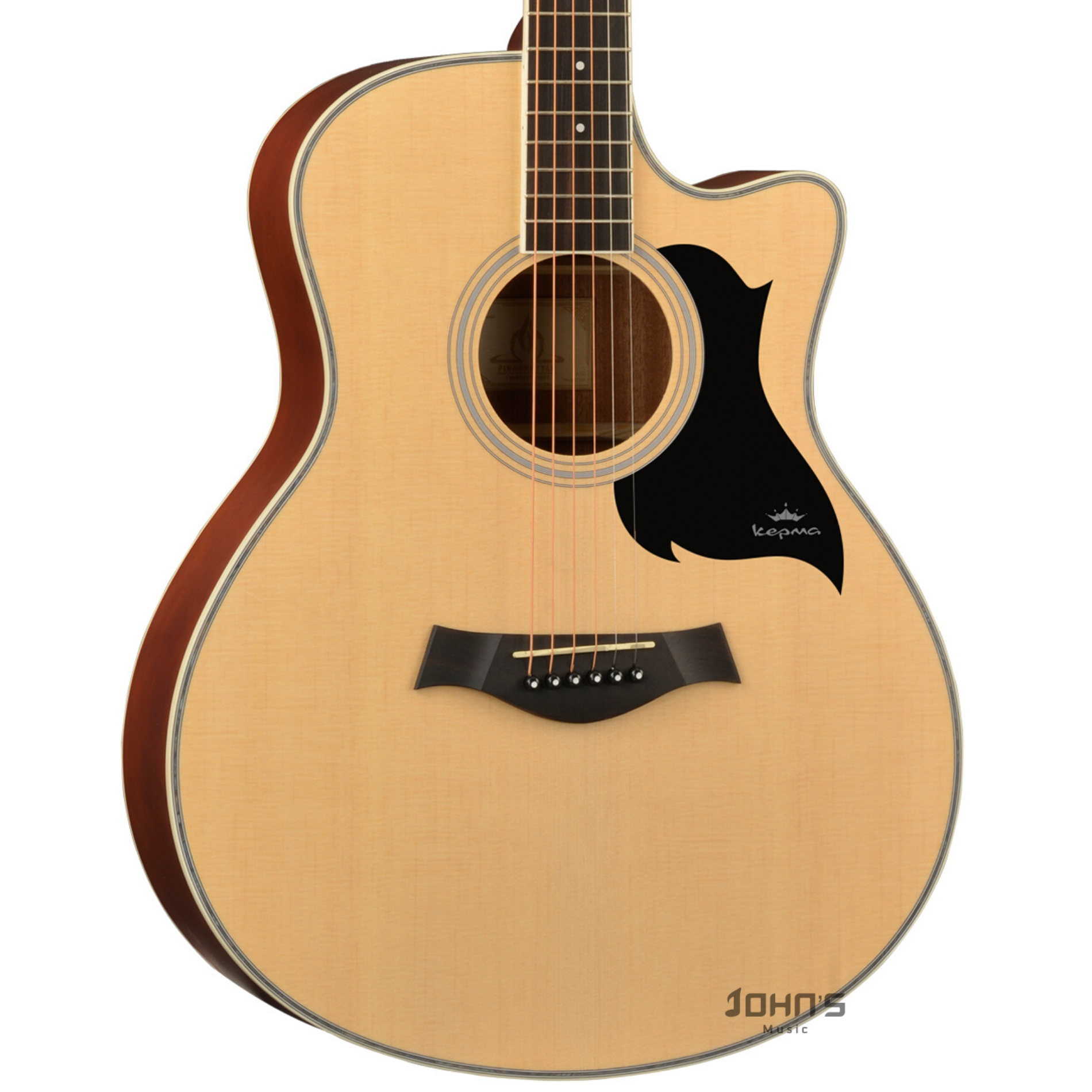 Kepma A1c Natural Matt Acoustic Guitar