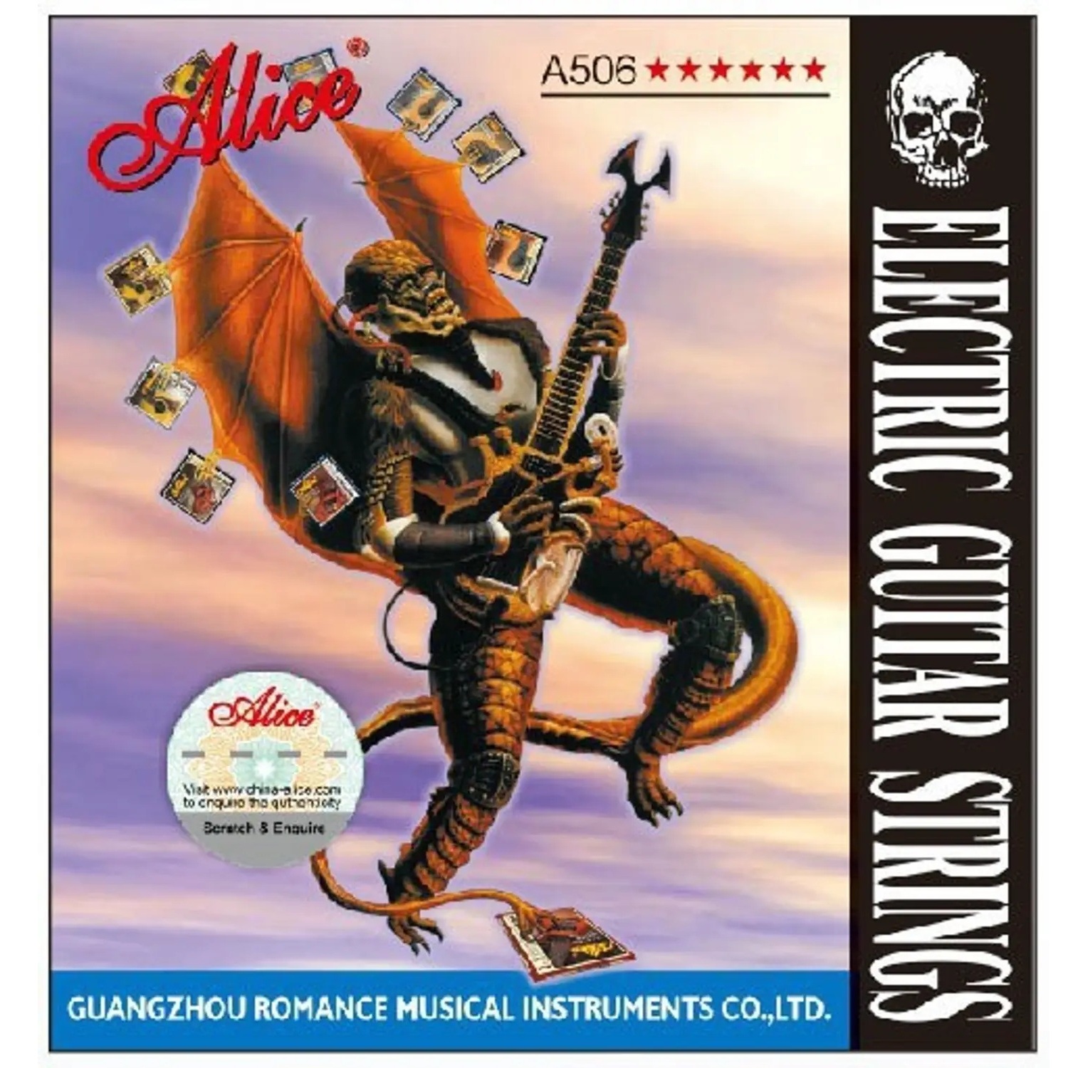 Alice A506-SL 09-42 Super Light Nickel Plated Alloy Electric Guitar Strings online in India at johnsmusicin at the lowest price Online price in India