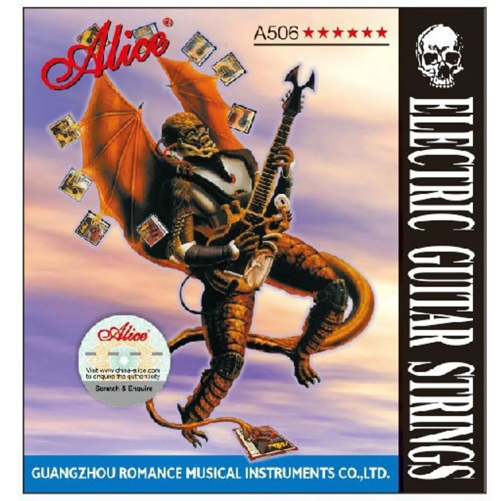 Image of Alice A506-SL 09-42 Super Light Nickel Plated Alloy Electric Guitar Strings