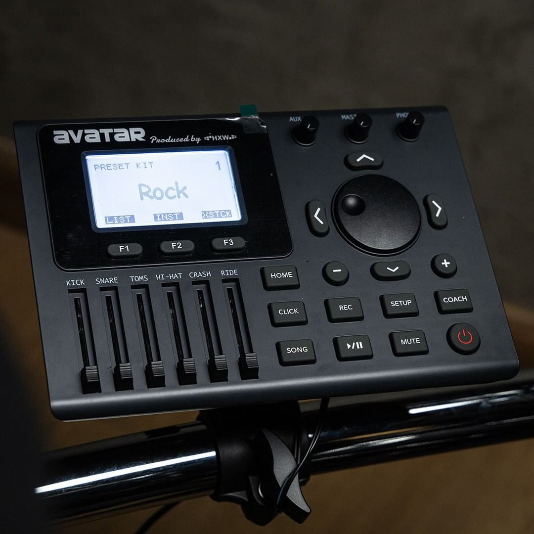 Avatar A51 Professional 9-Piece Mesh Kit Electric Drum Set with Shell online in India at johnsmusicin at the lowest price Online price in India