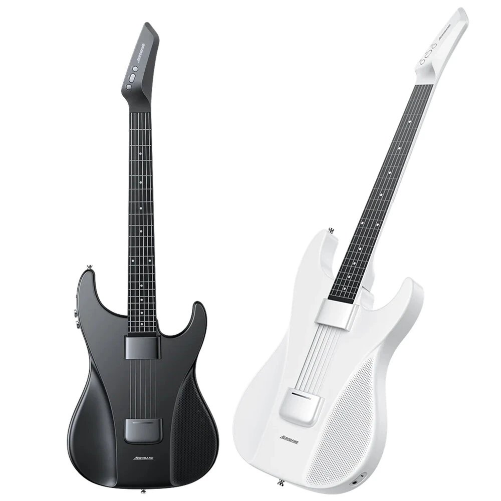 AeroBand Smart Digital MIDI Black Electric Guitar online in India at johnsmusicin at the lowest price Online price in India