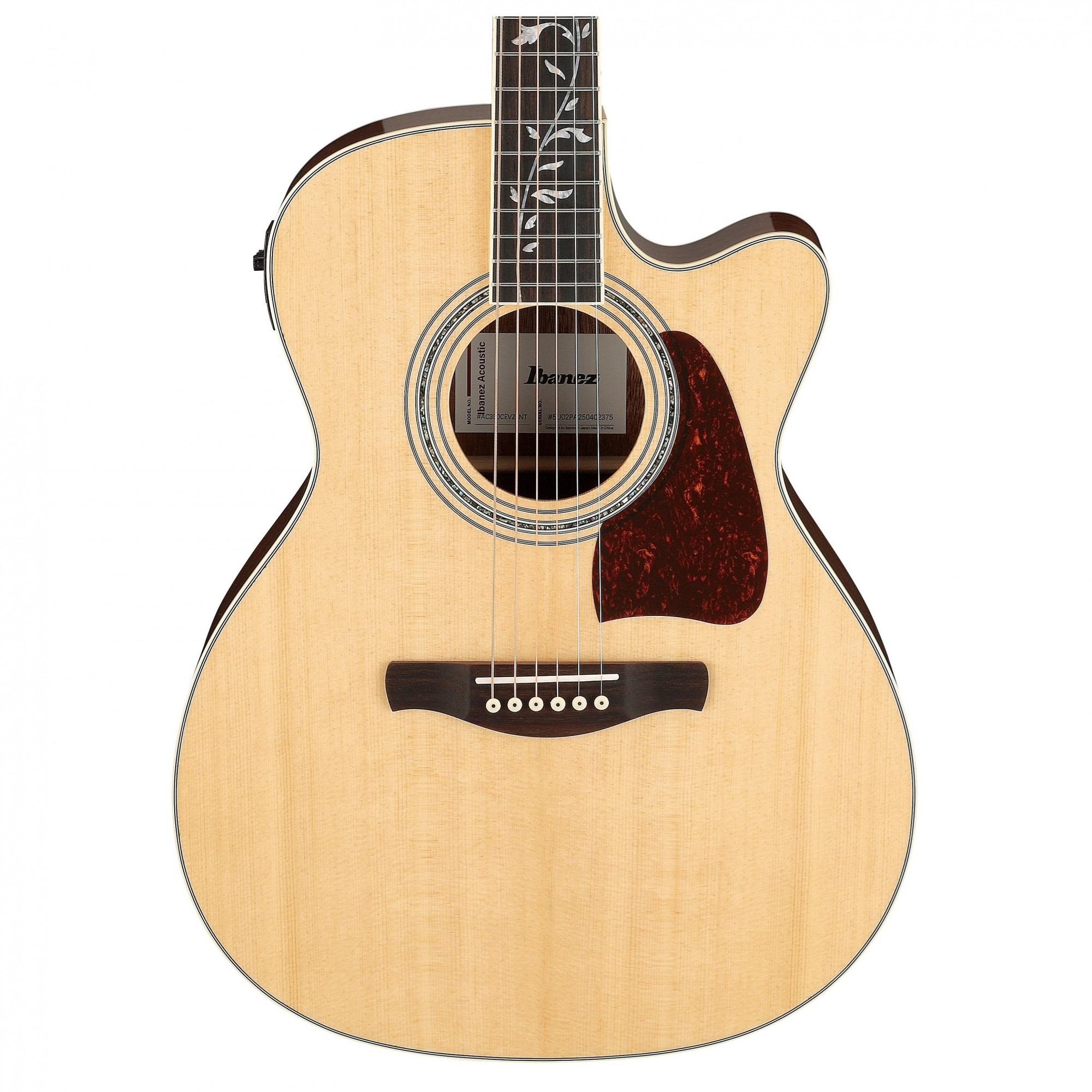Ibanez AC390CE-NT Artwood Electro Acoustic Guitar in Natural High Gloss online in India at johnsmusicin at the lowest price Online price in India