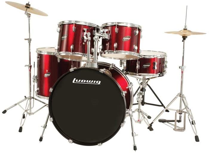 ludwig accent fuse acoustic drumkit online price in India
