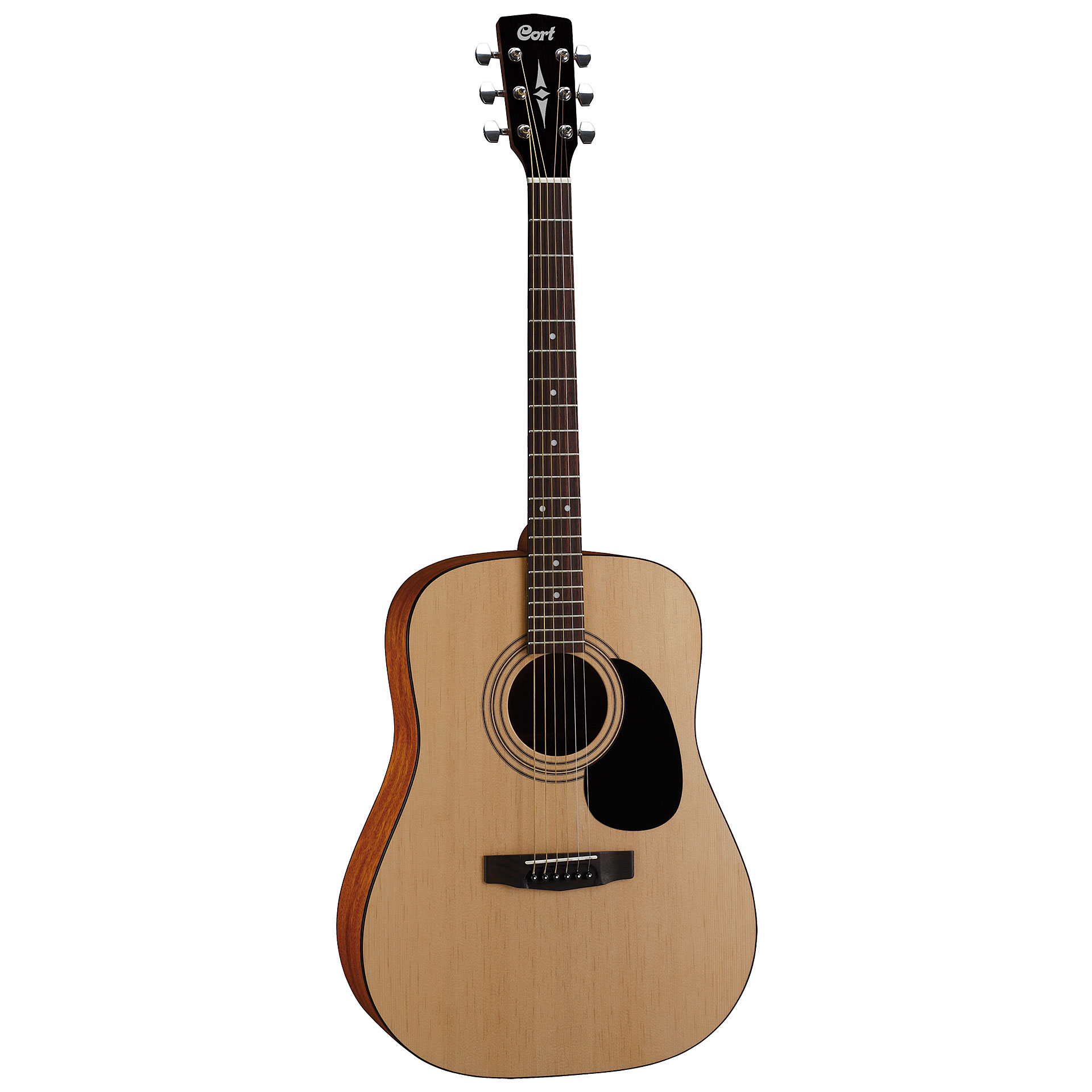 Cort AD810 Acoustic Guitar Pack - Bag Tuner Picks Strap