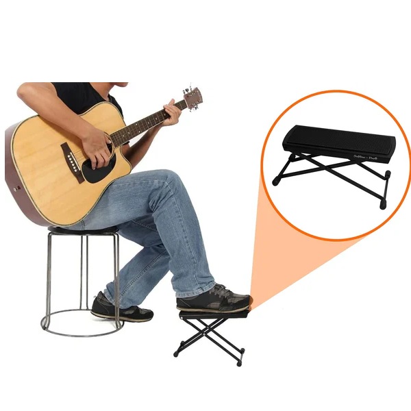 Softline Pro SP26 Foldable Metal Foot Rest Stand for Guitar Player online in India at johnsmusicin at the lowest price Online price in India