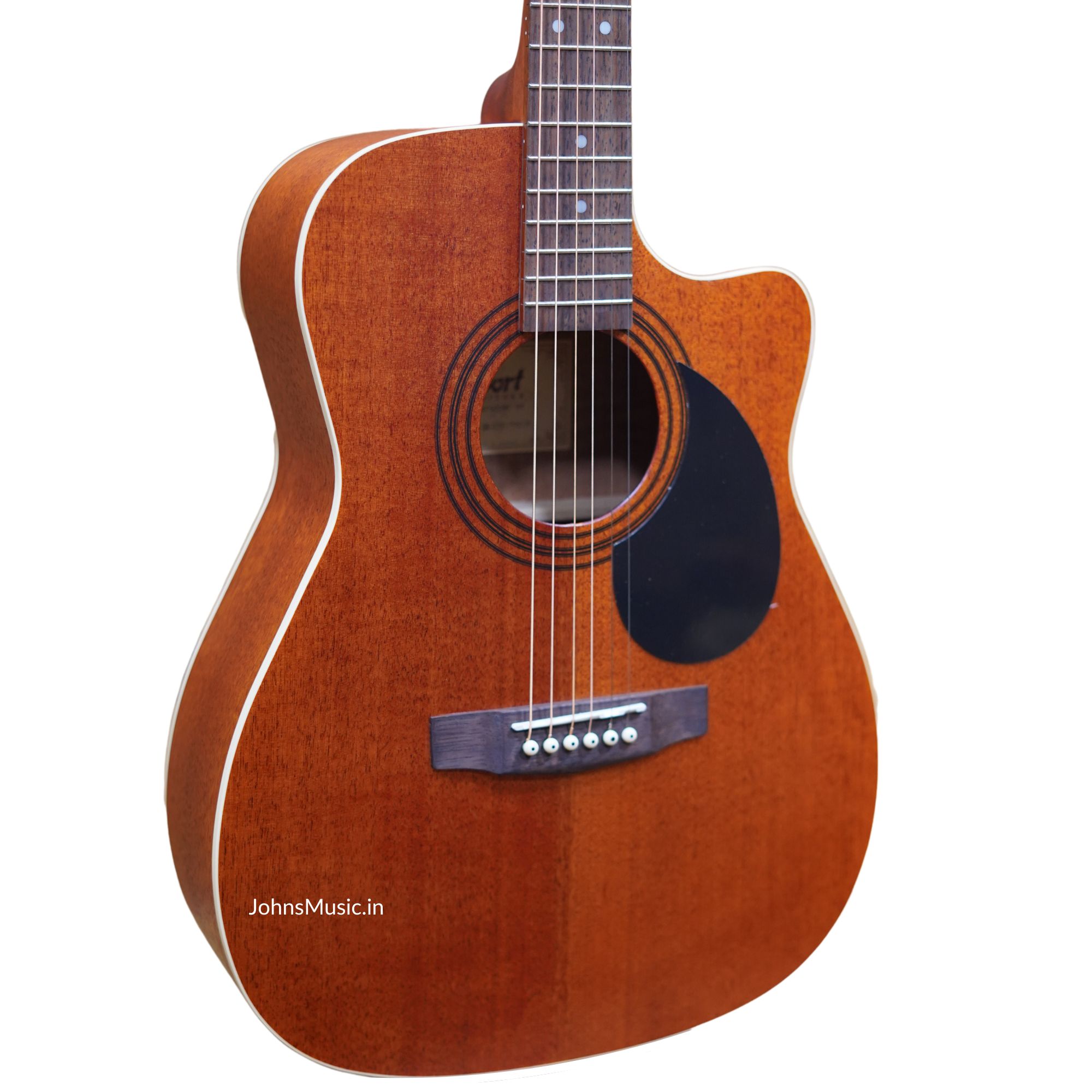 Cort AF500C Standard Series Open Pore Cutaway Acoustic Guitar Online price in India