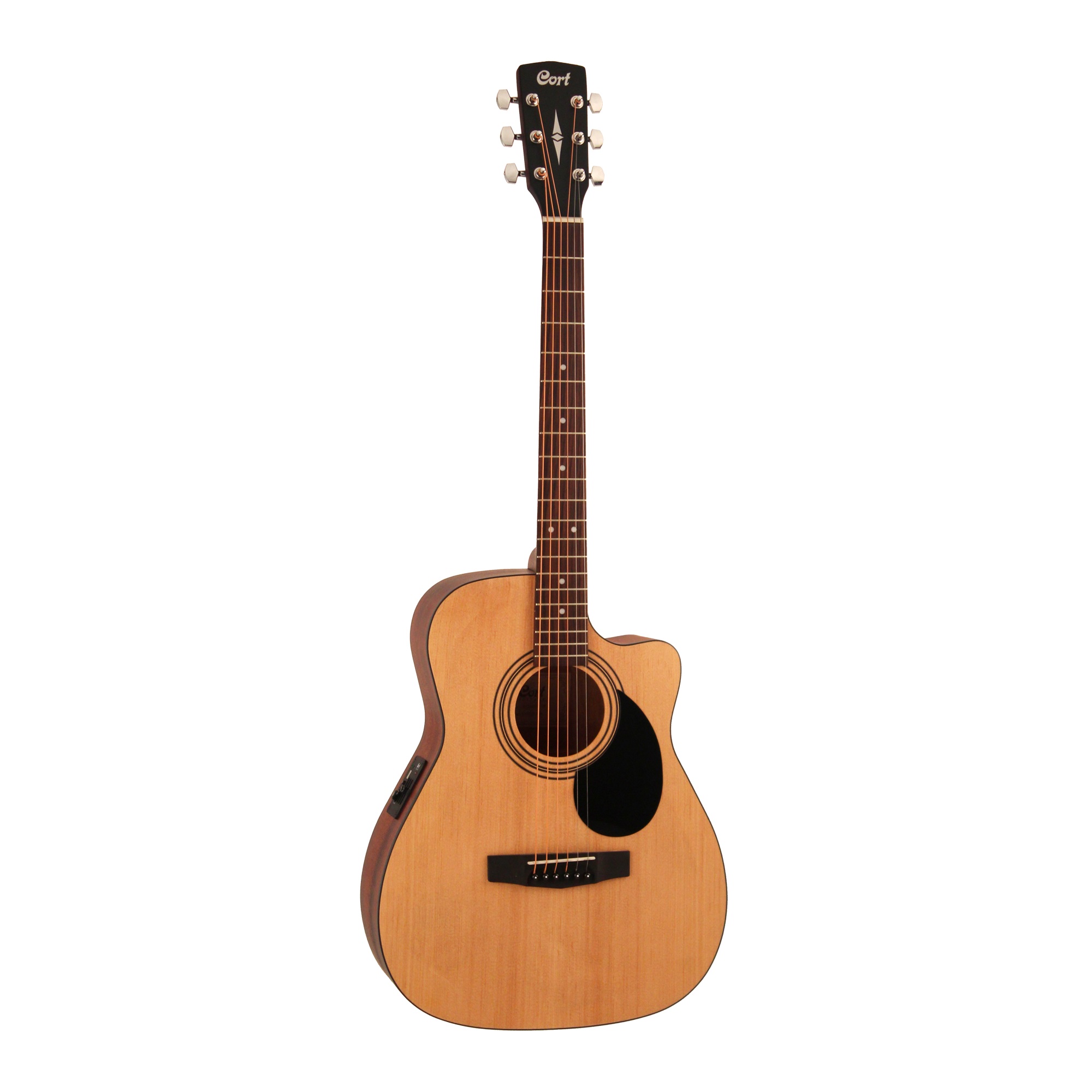 Cort AF515CE Electro Acoustic Guitar Open Pore Online Price In India