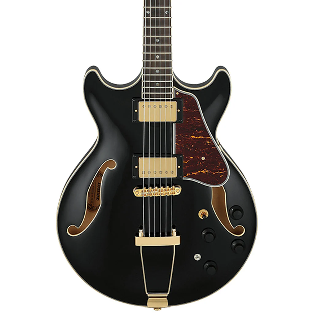 Ibanez AMH90 BK 6 String Electric Guitar online in India at johnsmusicin at the lowest price Online price in India