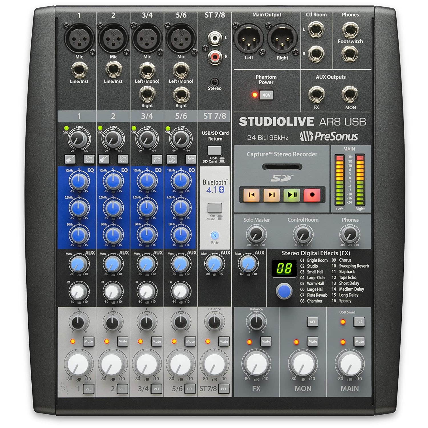 Presonus StudioLive AR8 USB Mixer Online price in India