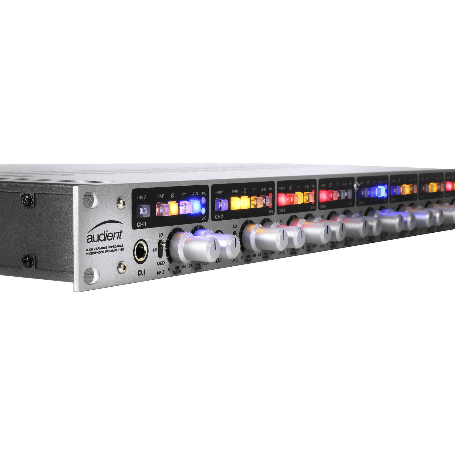 Audient ASP880 - 8-Channel Microphone Preamplifier and ADC