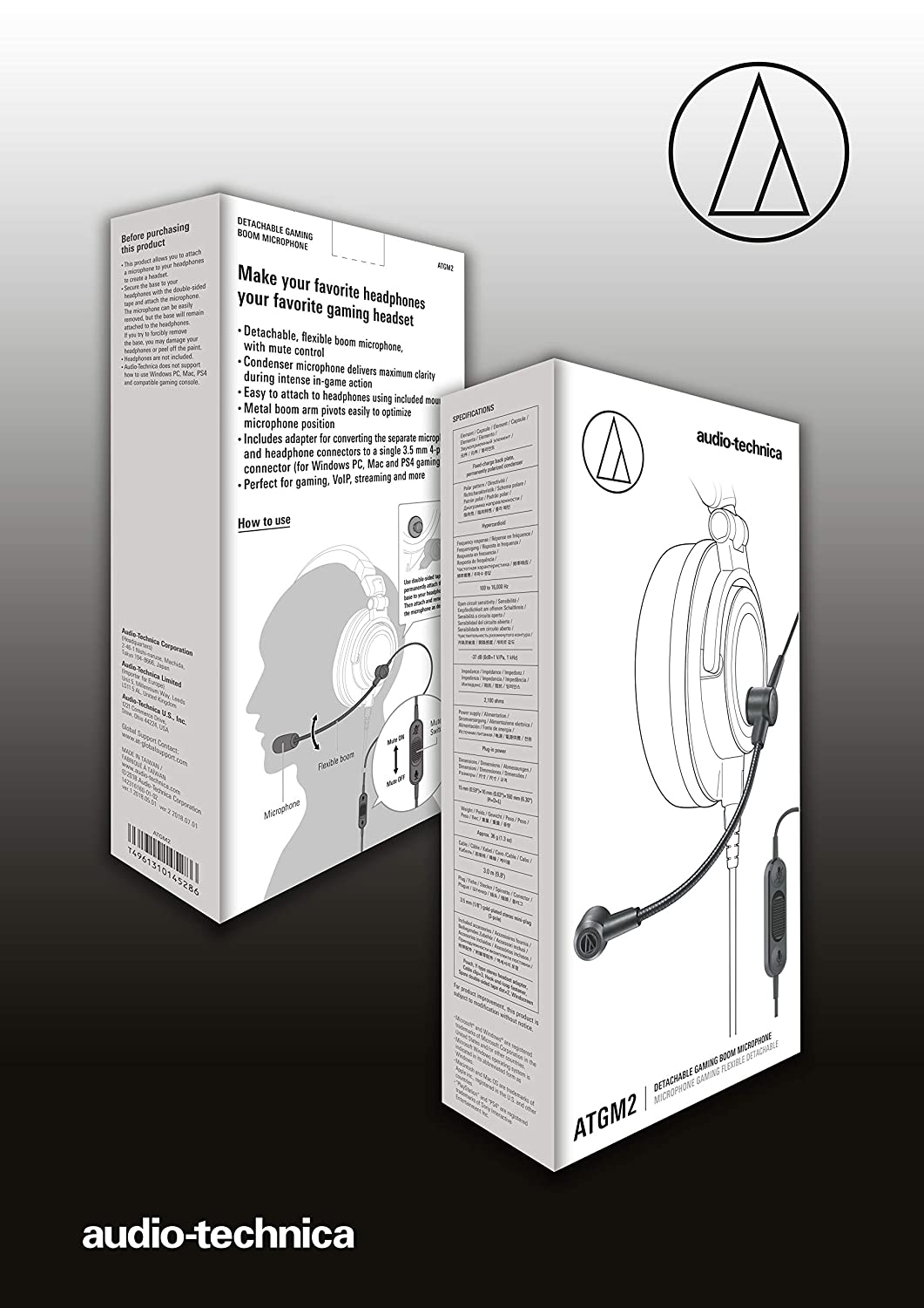 Audio-Technica ATGM2 Detachable Microphone in India